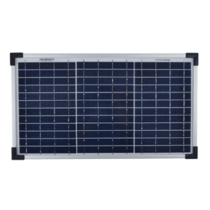 solcellepanel 20w batterilading batteri strømforsyning strømtilførsel